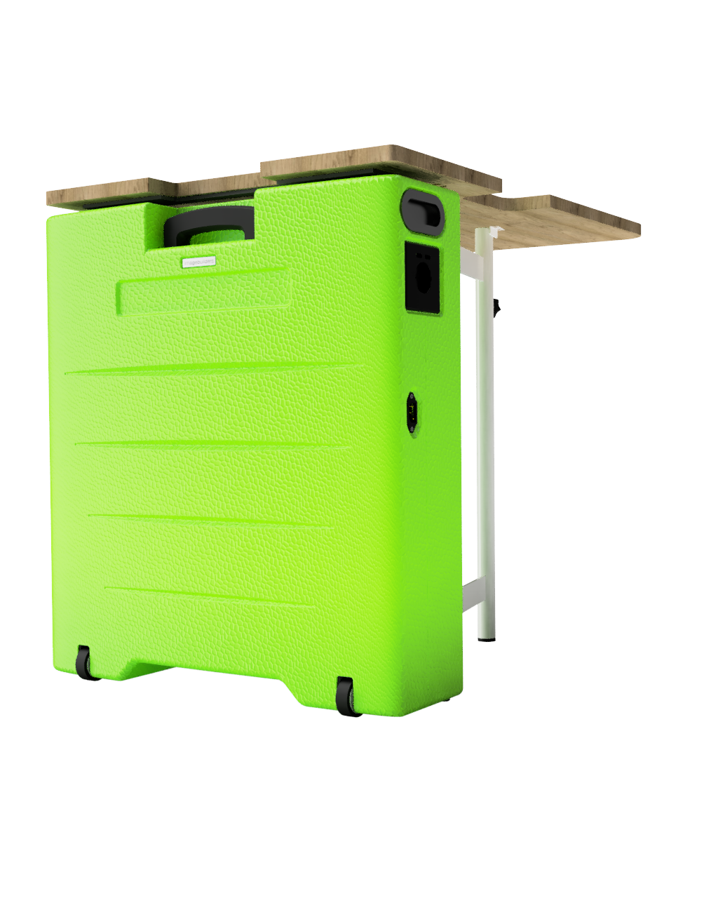 Neon green geen achtergrond